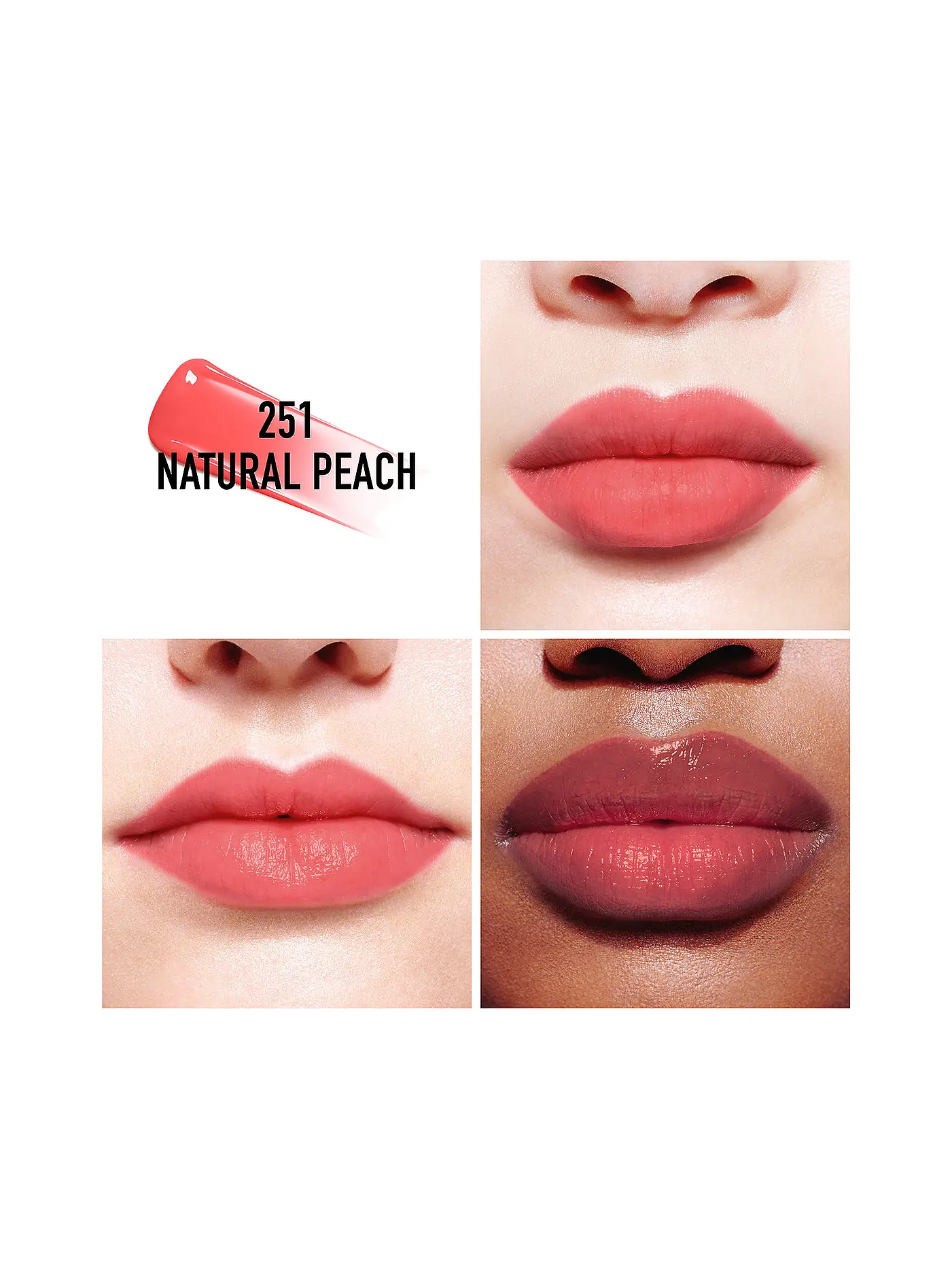 DIOR | Lipgloss - Dior Addict Lip Tint ( 561 Natural Poppy ) | rosa